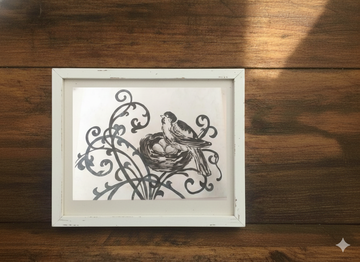 Wooden Storage Unit - Modern