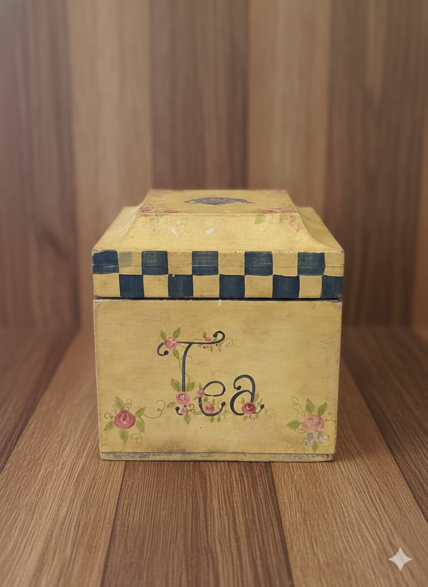 Custom Labeled Wooden Box